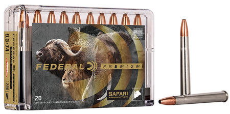 Federal 9.3x72mmR P9374SA Premium Safari Cape-Shok Swift A Frame 286 Grain