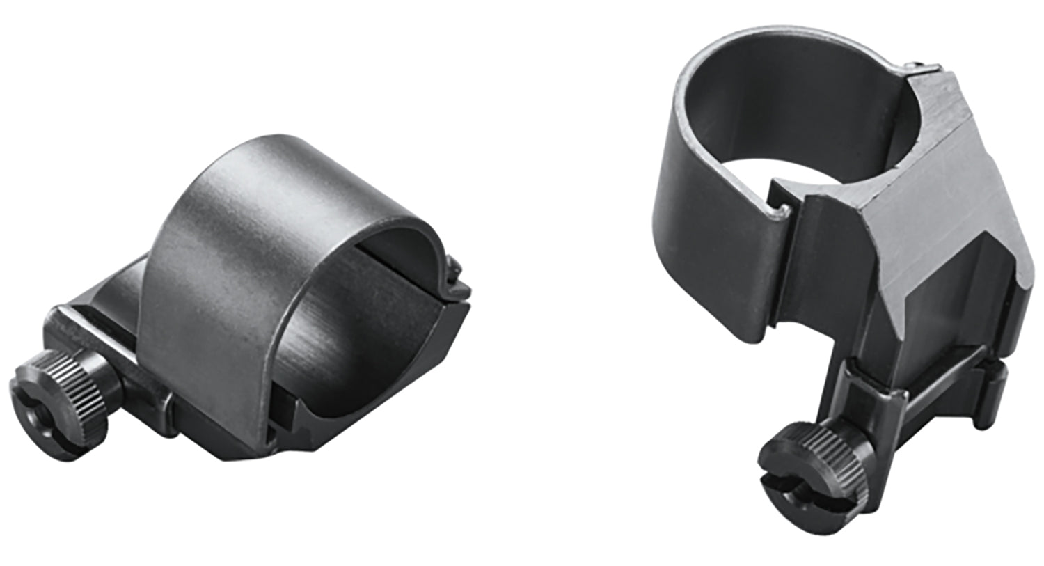Weaver 49045 Dual Extension Detachable Scope Rings Matte Black 1" High Top Mount