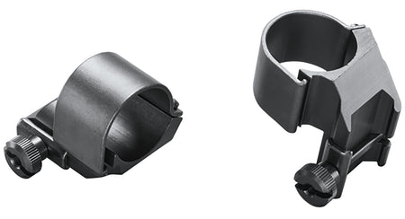 Weaver 49045 Dual Extension Detachable Scope Rings Matte Black 1" High Top Mount