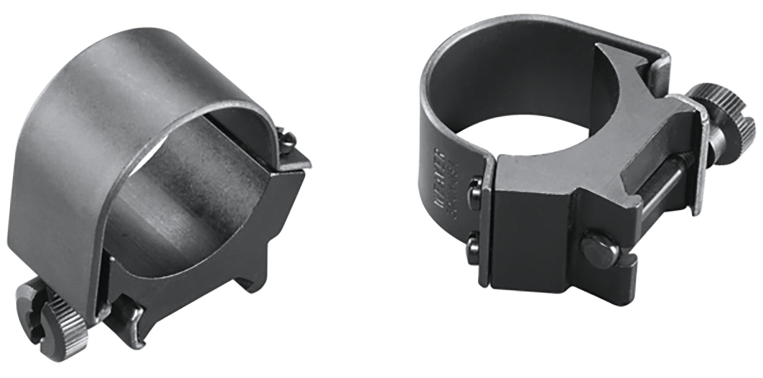 Weaver 49121 30mm Low Quick Detach Detachable Scope Rings Matte Black Aluminum
