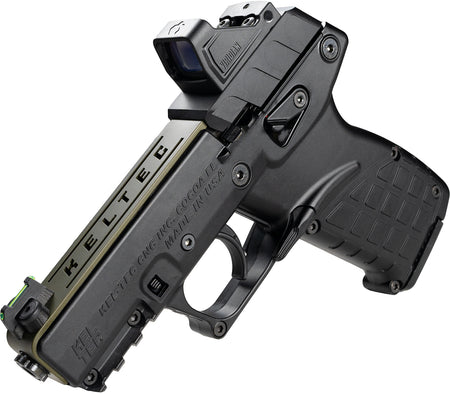 Kel-Tec P17BGRNOPTIC P17 22 LR 16+1 3.80" w/Optic & Holster Green