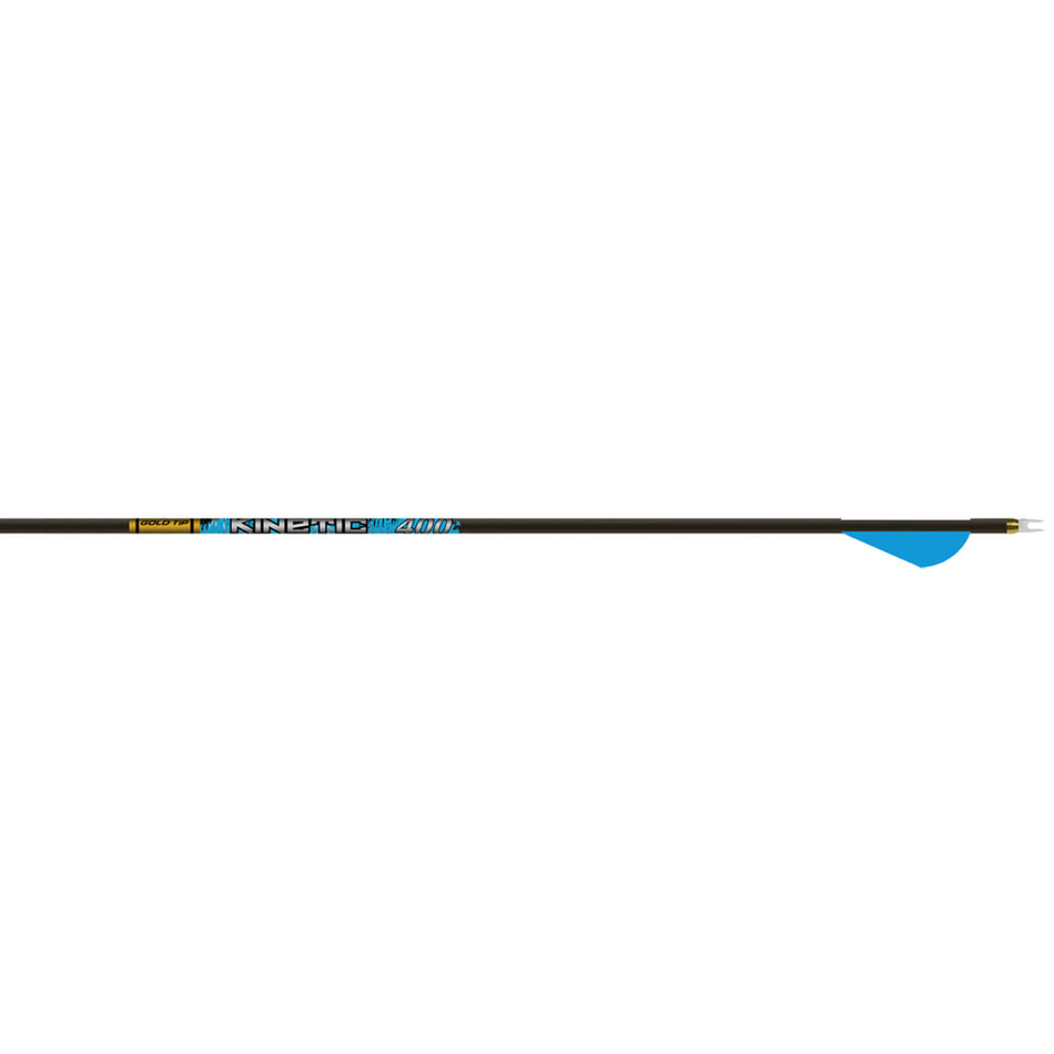 Gold Tip Kinetic Kaos 200 Reduced Diameter Arrows Raptor Vanes 6 pk.