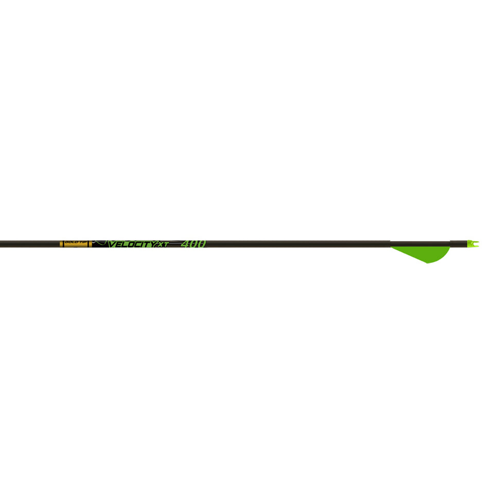 Gold Tip Velocity XT 300 High-Speed Carbon Arrows Raptor Vanes 6 pk.