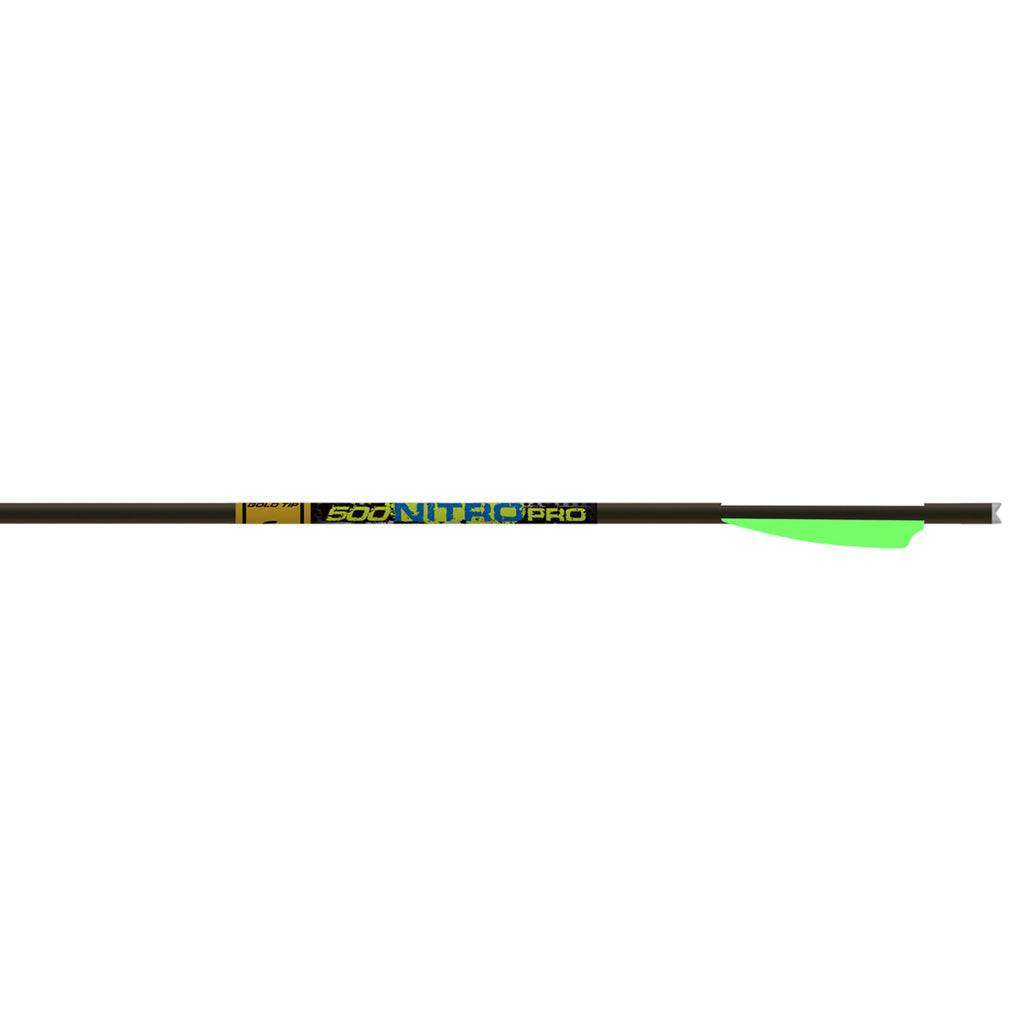 Gold Tip Nitro Pro 22" Crossbow Bolts with 3.5 in. Vanes, 6 pk.