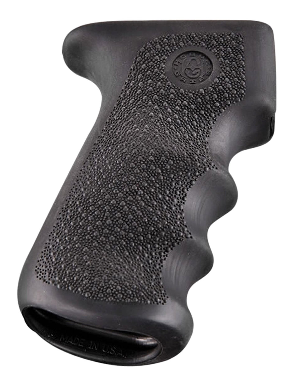 Hogue 74000 AK-47/AK-74 Black Rubber Cobblestone Grip with Finger Grooves