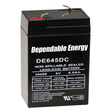 American Hunter Rechargeable 6 Volt F-Tab Battery