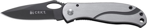 CRKT Pazoda Black Blade 2.625" Fine Edge Stainless Steel Handle Folder