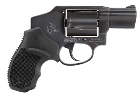 Taurus 2-650121 650 Small 357 Mag/38 Special +P 5 Shot 2" Matte Black Alloy Steel Barrel, Cylinder & Frame, Black Rubber Grip, Transfer Bar Safety, Concealed Hammer
