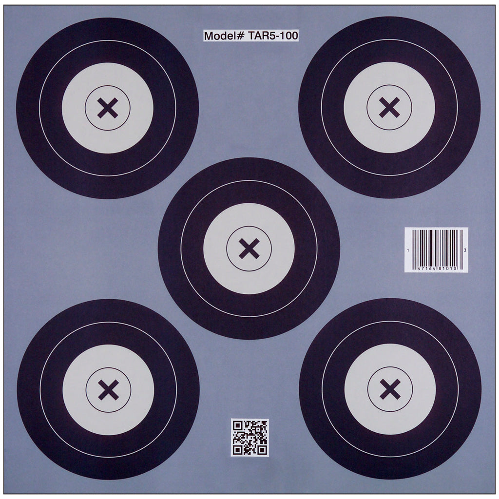 30-06 Five Spot Archery Paper Targets 100 pk.