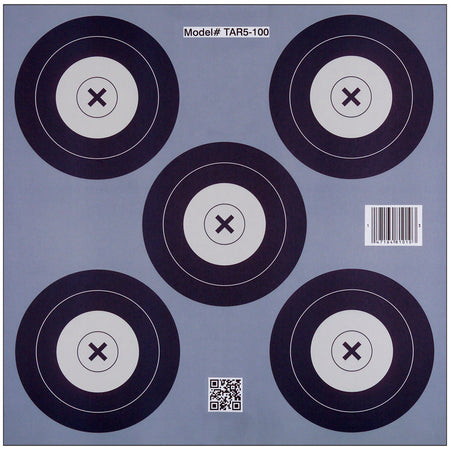 30-06 Five Spot Archery Paper Targets 100 pk.