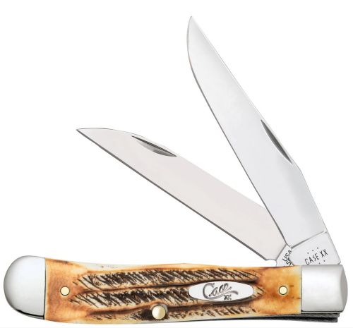 Case 6.5 Bone Stag Trapper Pocket Knife