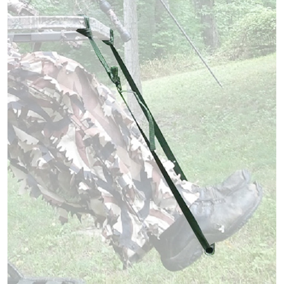 Third Hand Foot Rest and Deer Drag for Sit and Climb Treestands