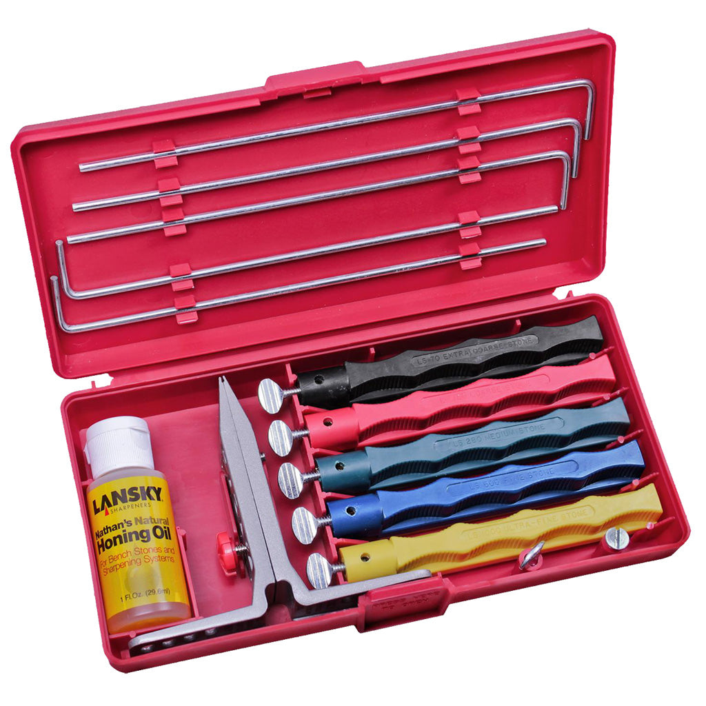 Lansky 5 Stone Deluxe Knife Sharpener System