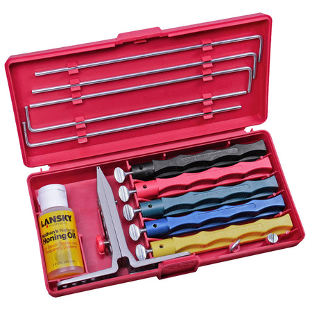 Lansky 5 Stone Deluxe Knife Sharpener System