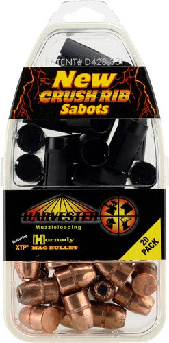 Harvester XTP Muzzleloader 50 Cal 240gr .452 Hornady XTP MAG Sabot 20PK