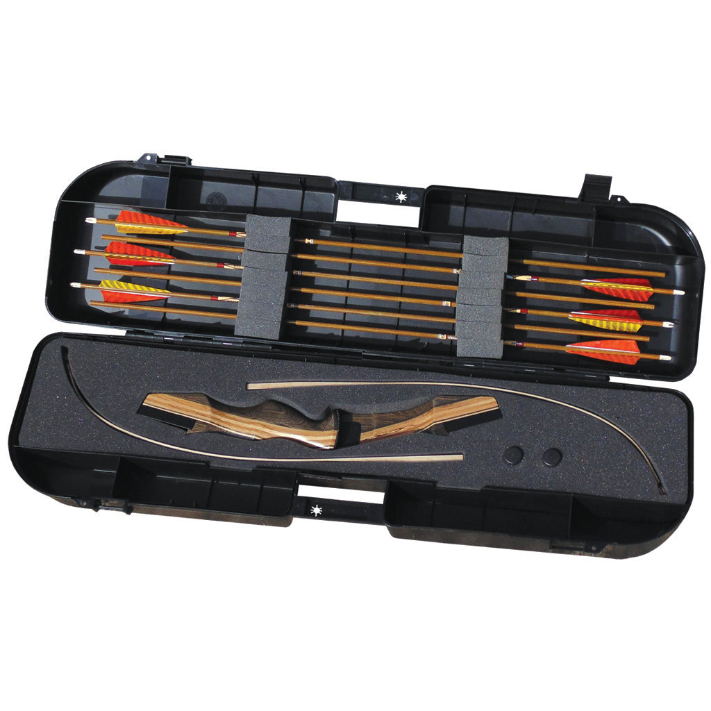 Vista Traveler Black Hard Case for Takedown Recurve Bows up to 62 in