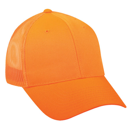Outdoor Cap Structured Mesh Back Cap Blaze Orange