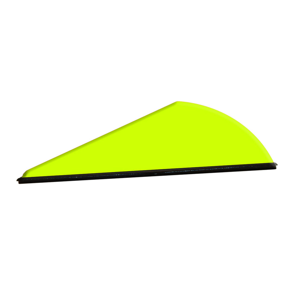 Q2i Rapt-X Archery Vanes Neon Yellow 100-Pack