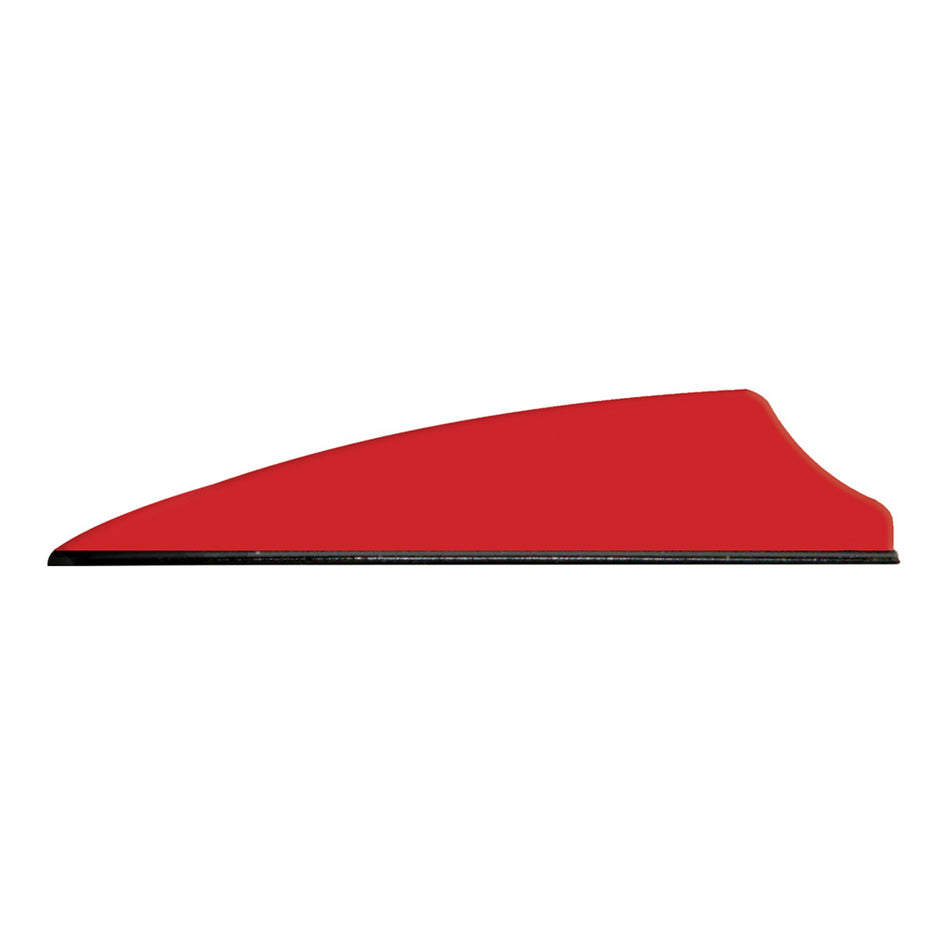Q2i Fusion X-II Vanes 2.1" Red Shield Cut 100 pk.