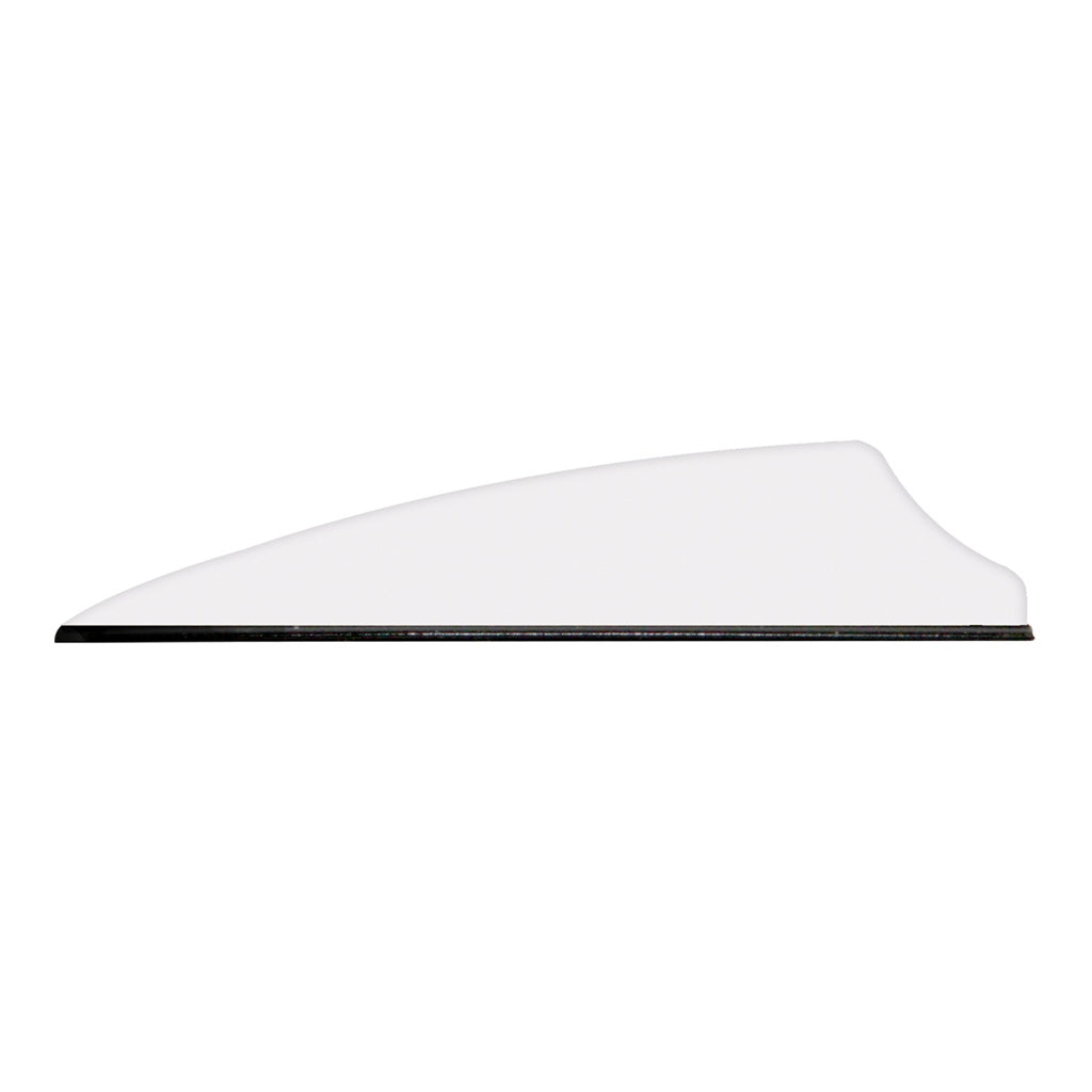 Q2i Fusion X-II Vanes 2.1" White Shield Cut 100 pk.