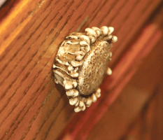 Rivers Edge Poly Resin Antler Cabinet Knobs 2 Pack