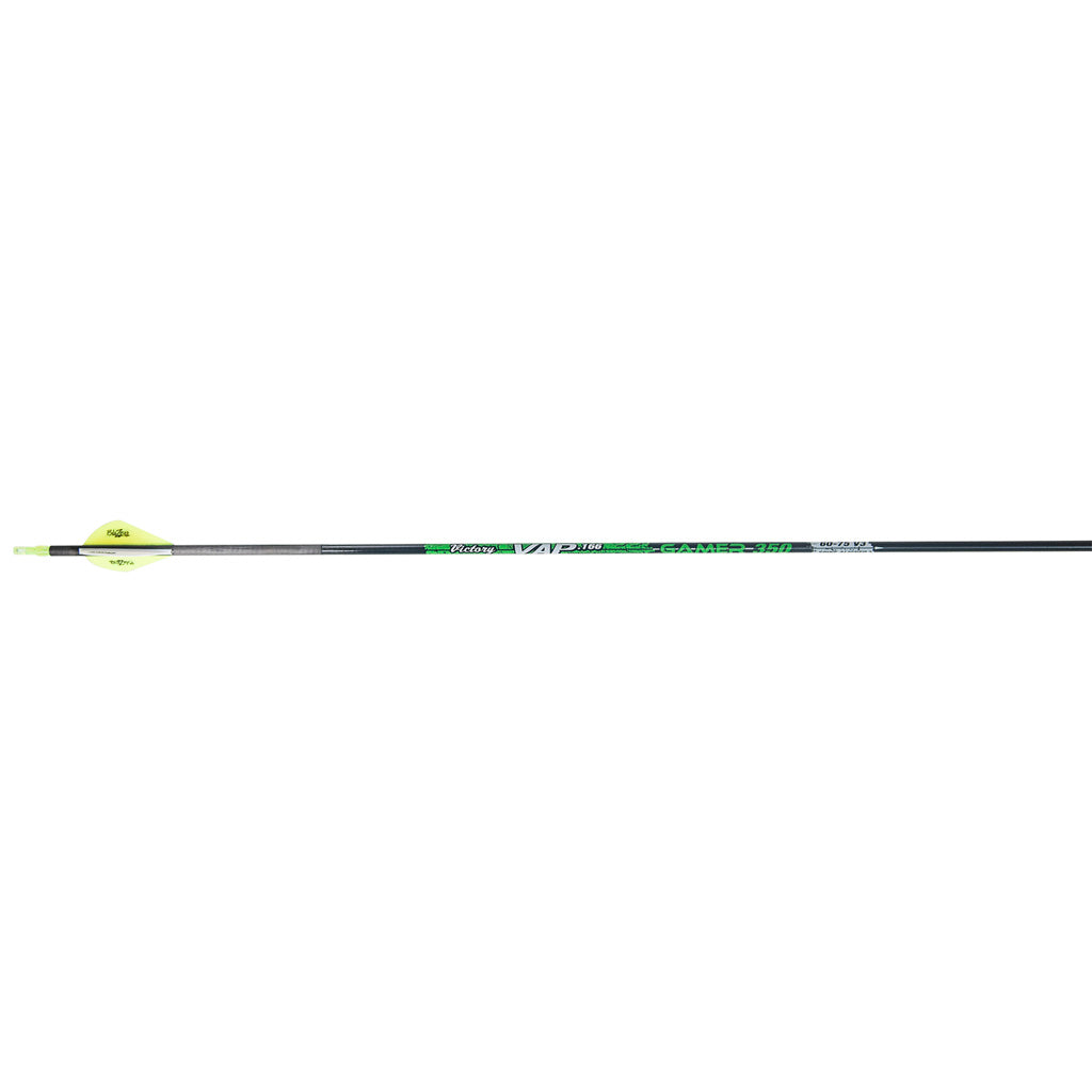 Victory VAP Gamer Arrows Spine 400 with Blazer Vanes Pack of 6