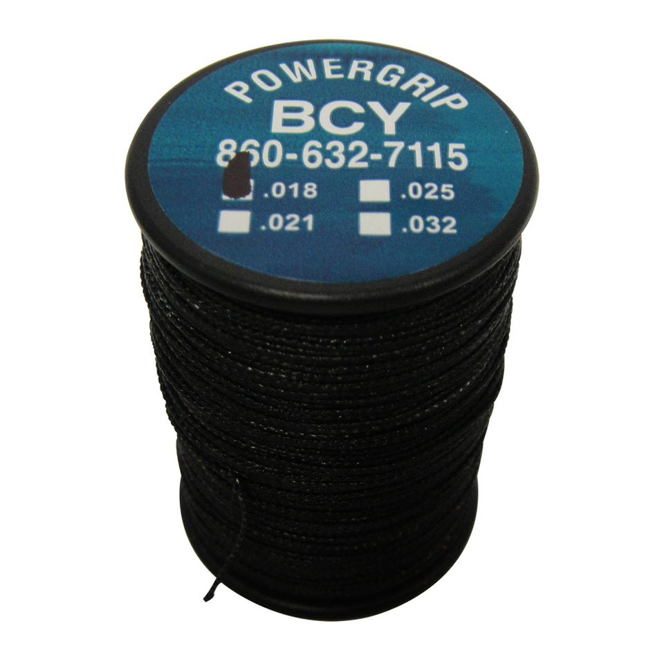 BCY Power Grip String Serving Material Black .018 100 Yards