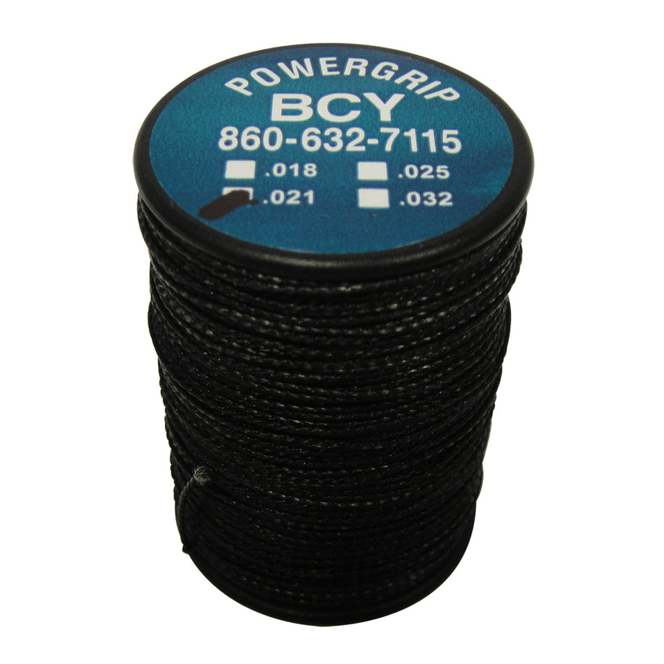 BCY Power Grip String Serving Material Black .021 75 Yards