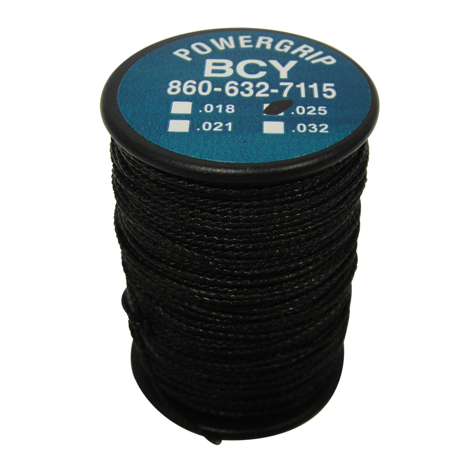 BCY Power Grip String Serving Material Black .025 50 Yards