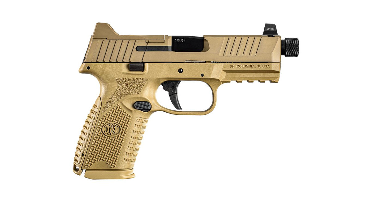 FN 509M Tactical 9mm FDE 24+1 Midsize Bundle with MRD Optic