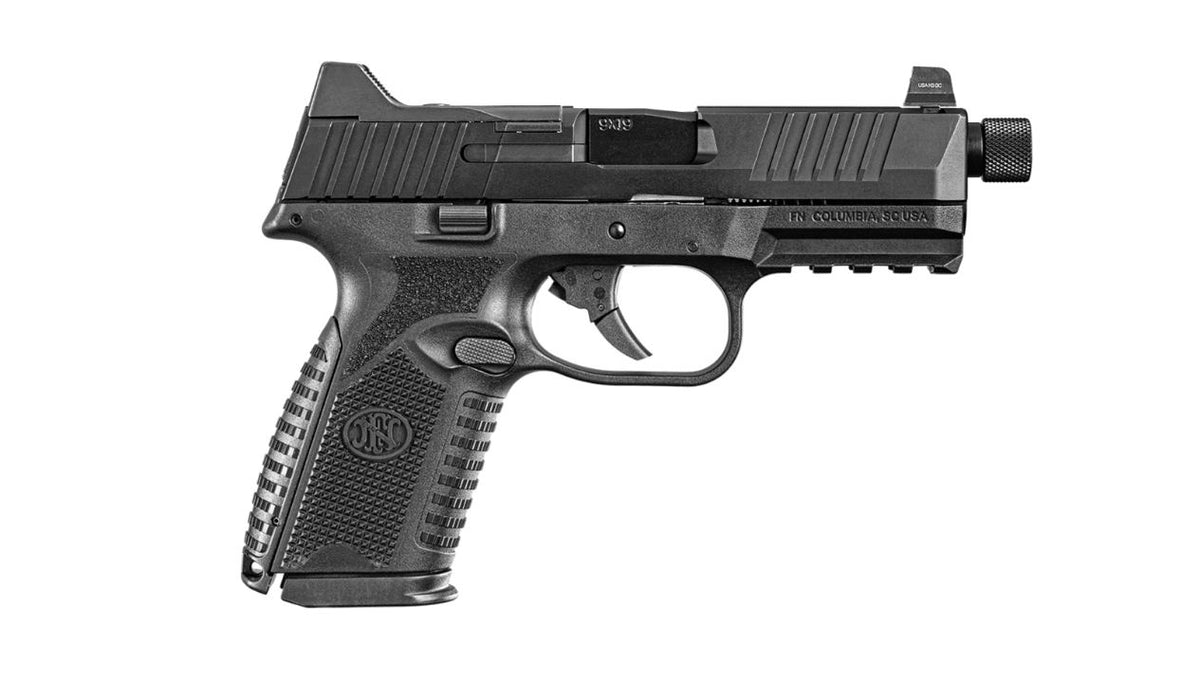 FN 509MT Mid-Size 9mm Luger Pistol, 10+1, Threaded Barrel, Optics Ready