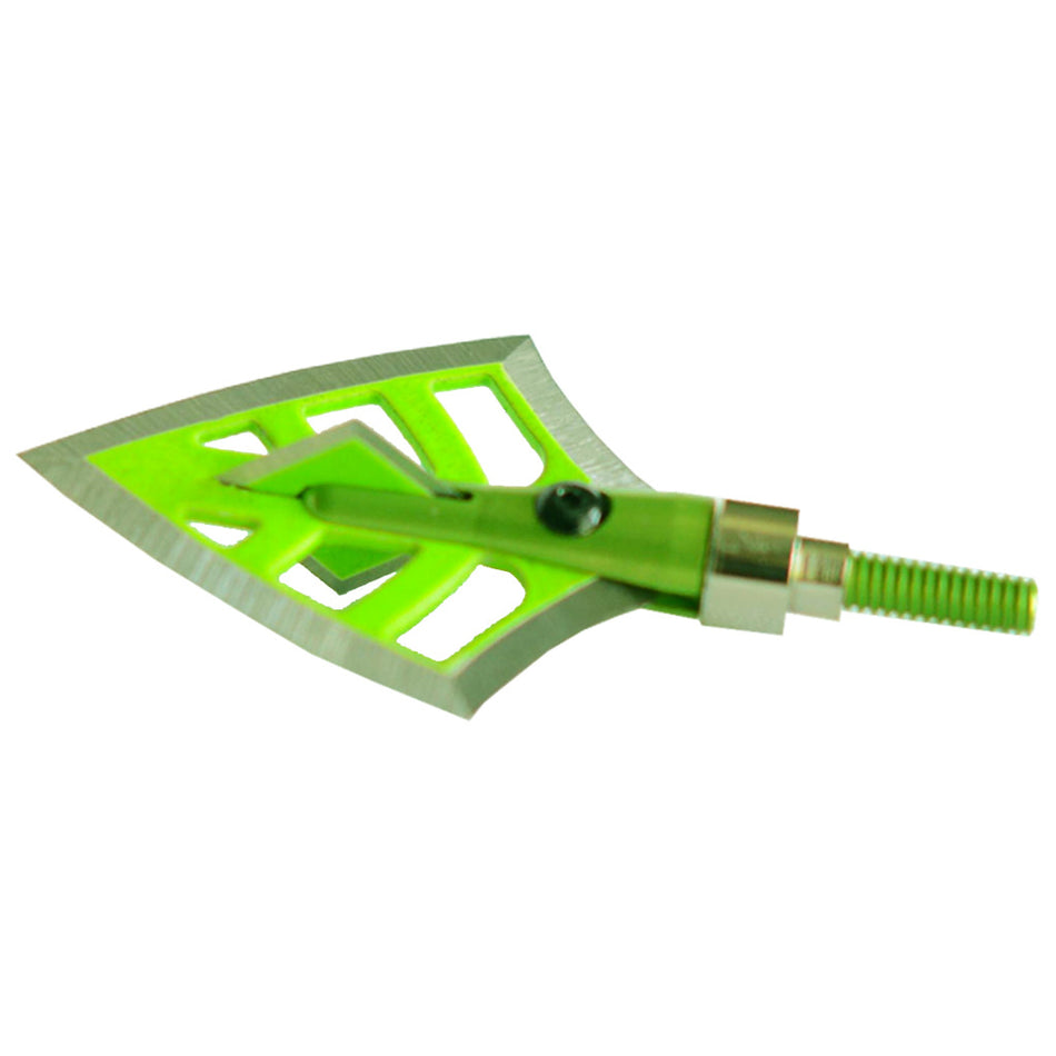 Dirt Nap Gear DRT Broadheads Green Double Bevel 3 pk. 100/125 gr.