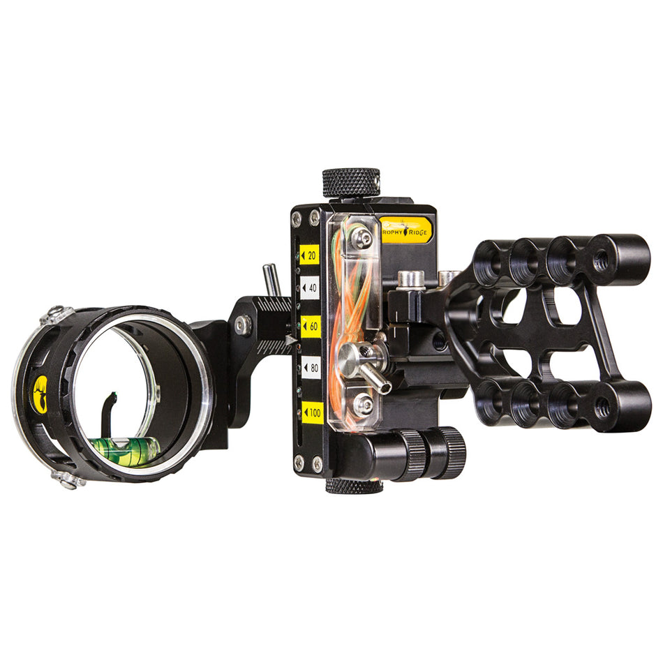 Trophy Ridge React One Pro Single Pin Slider Sight .019 Left Hand Black