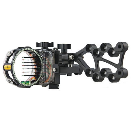 Trophy Ridge React Pro 7 Pin Archery Sight .010 Right Hand Black