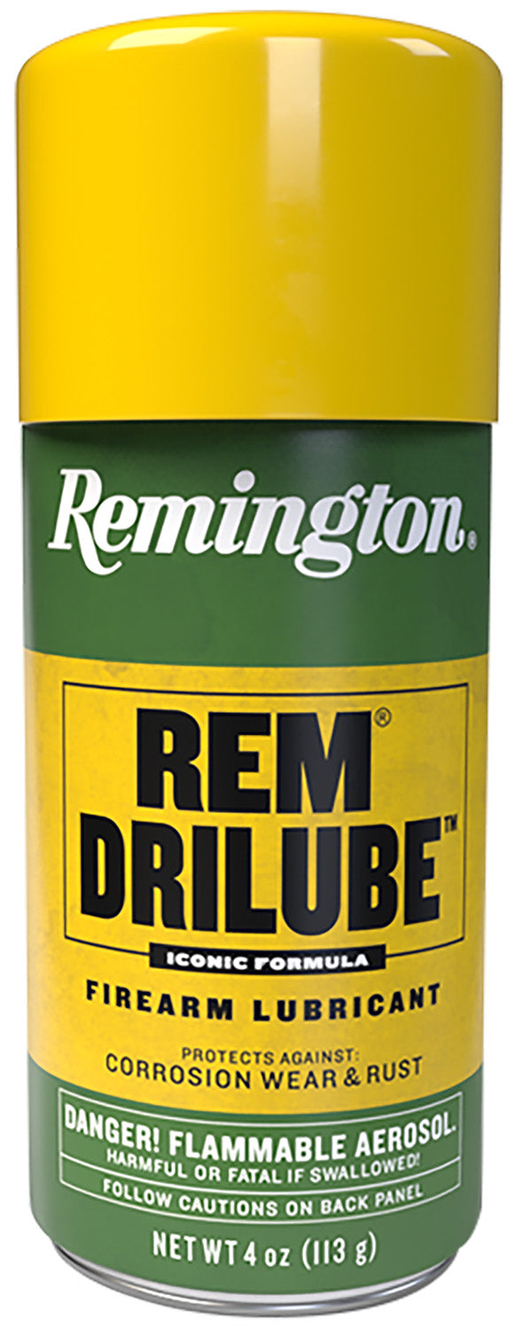Remington Rem DriLube Dry Non-Staining Teflon Firearm Lubricant 4 oz Aerosol