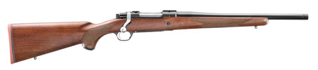 Ruger 67102 Hawkeye Hunter .243 Win 4+1 16.6" Blued Threaded Barrel, Integral Scope Mount, Walnut Stock, Right Hand
