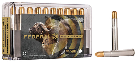 Federal .470 Nitro Express P470T2 Premium Safari Cape-Shok Trophy Bonded Sledgehammer Solid 500 Grain