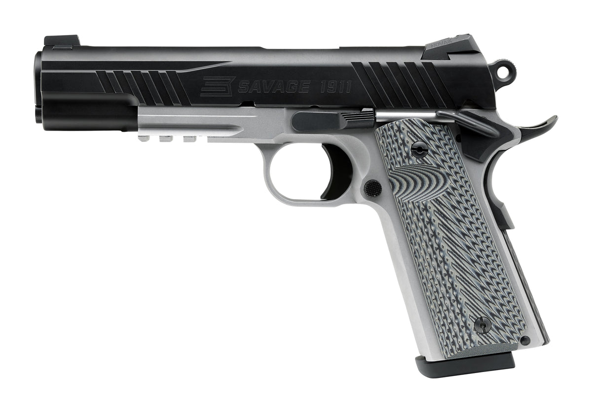 Savage Arms 67208 1911 Government 9mm Luger 10+1 5" Black Stainless Pistol