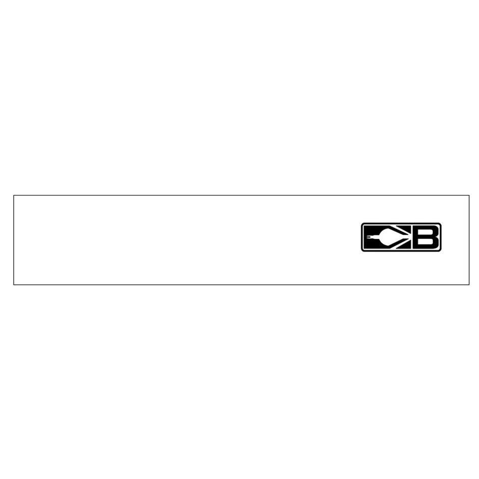 Bohning Blazer X-Large White Arrow Wraps 4 in. Pack of 13