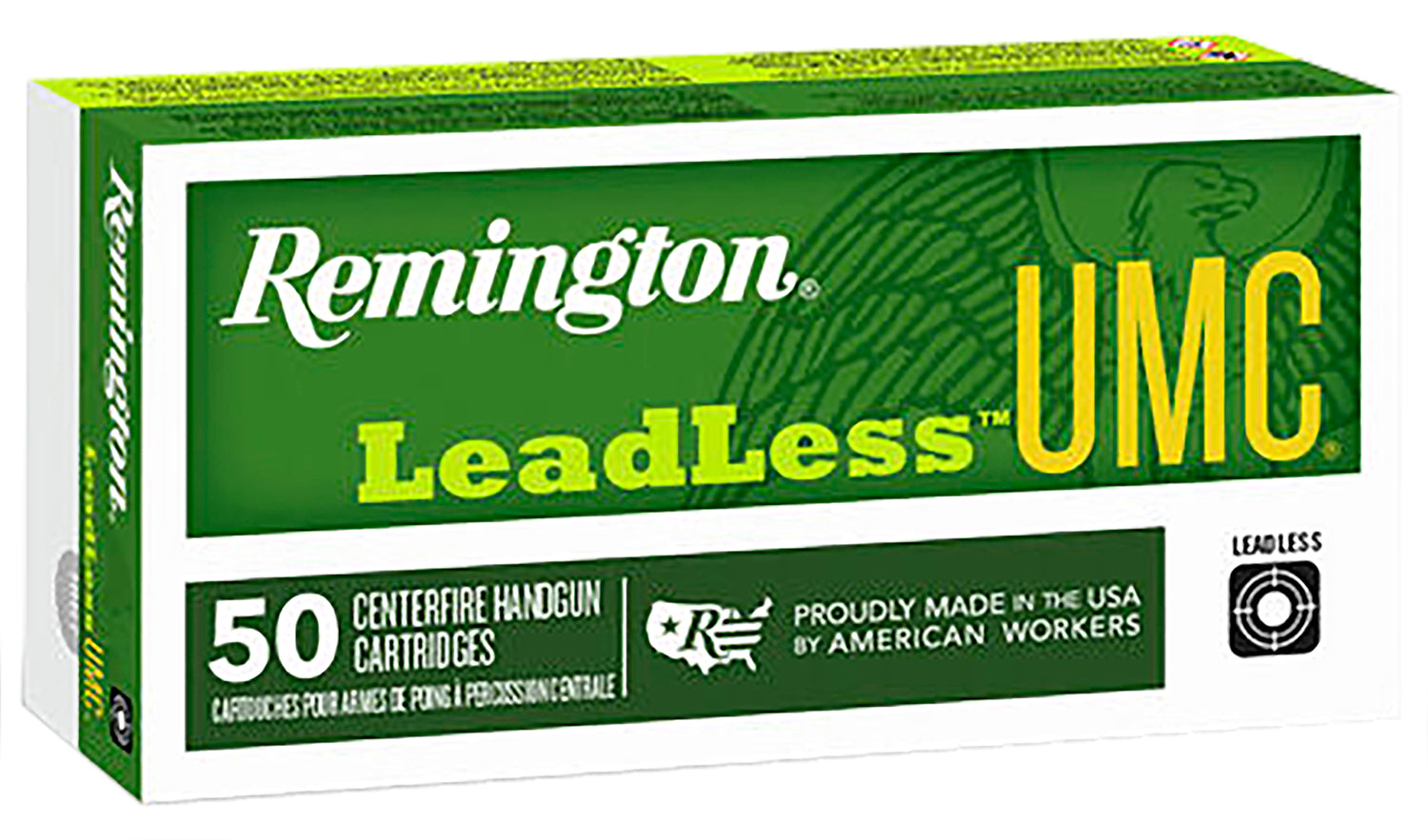 Remington .40 S&W 23791 UMC Leadless Flat Nose Enclosed Base 180 Grain