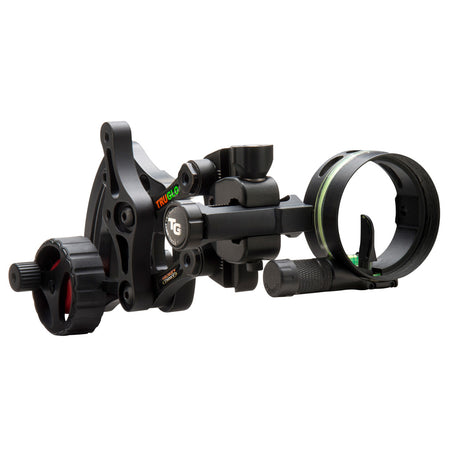 TruGlo AC Range Rover Single Pin Archery Sight .019 Ambidextrous Black