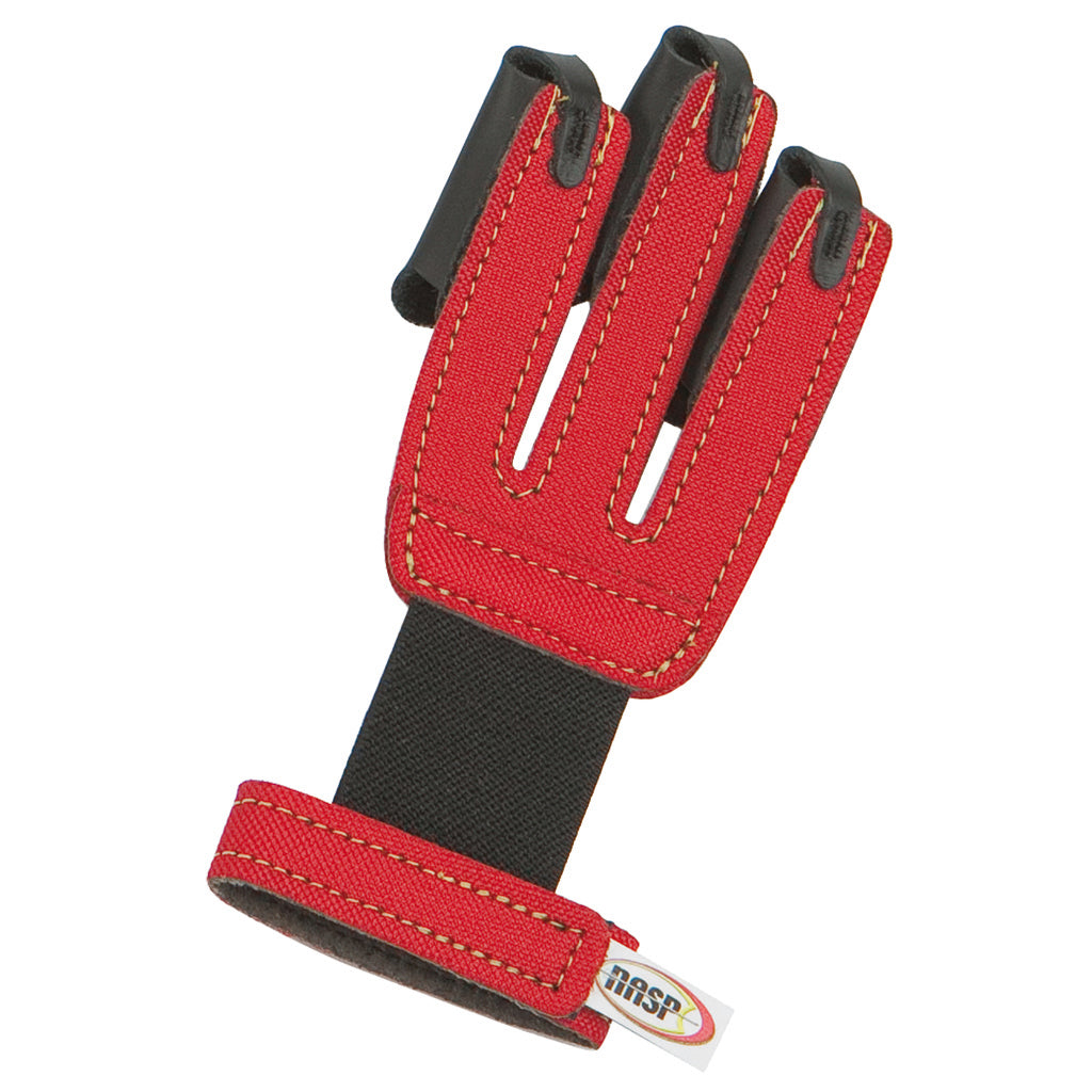 Neet NASP Youth Shooting Glove Red Youth Small Size