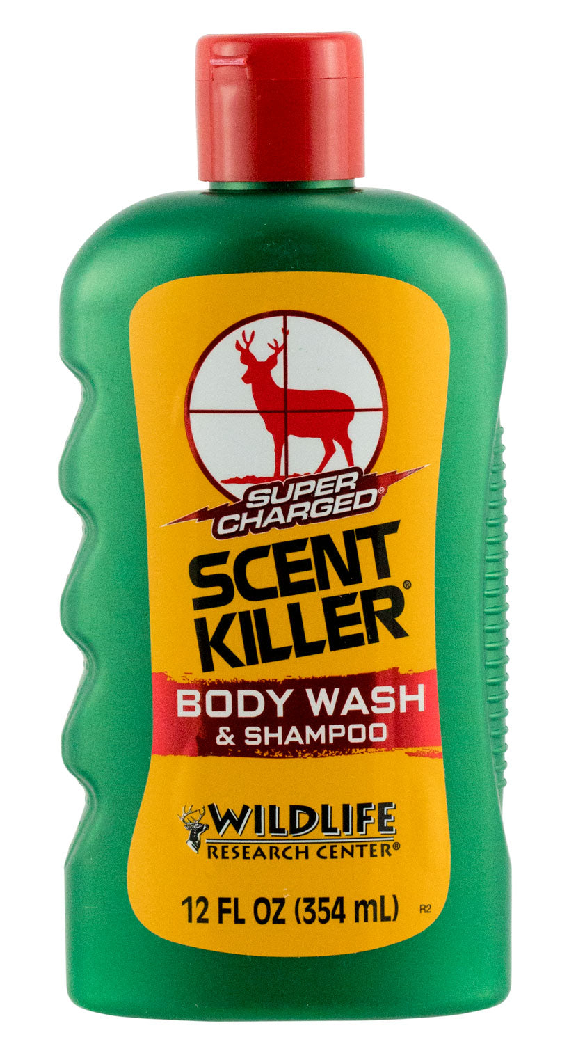 Wildlife Research 54012 Super Charged Scent Killer Body Wash Odorless 12oz Bottle