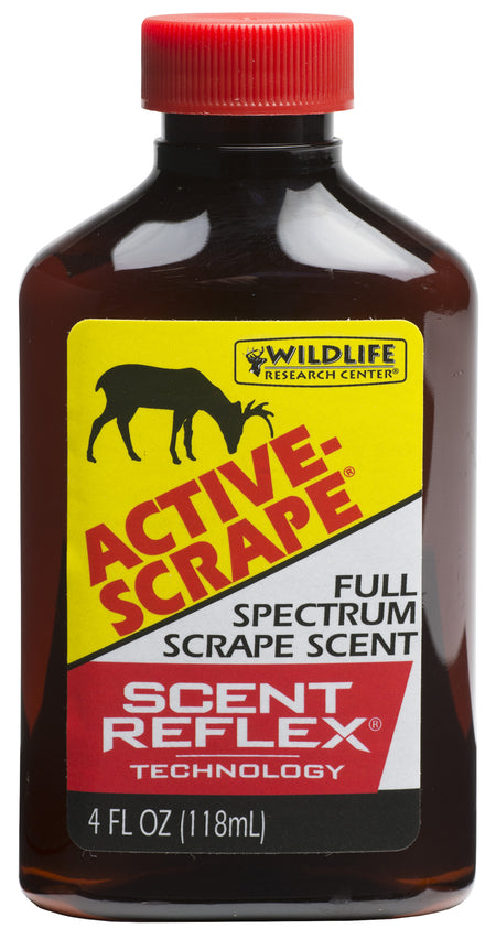 Wildlife Research Active-Scrape Doe In Estrus & Buck Urine Deer Scent 4oz Bottle