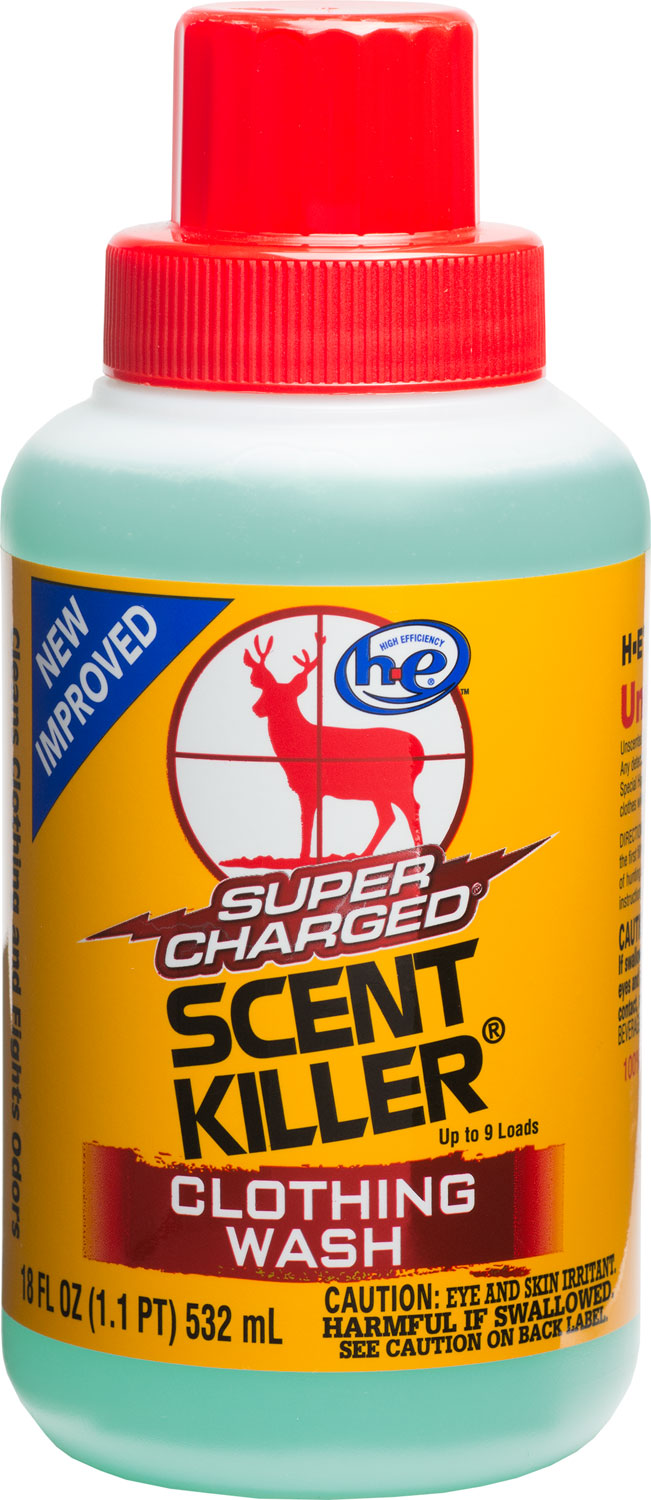Wildlife Research Scent Killer Super Charged Hunting Clothes Wash Odorless 18oz