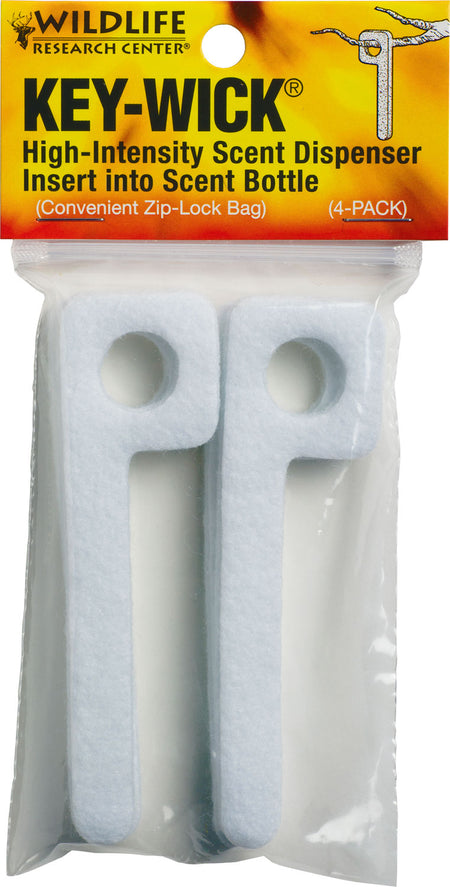 Wildlife Research Key-Wick Felt Scent Dispenser 4 Pack
