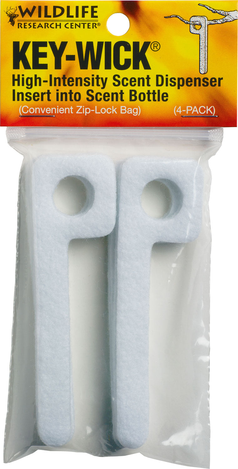 Wildlife Research Key-Wick Felt Scent Dispenser 4 Pack