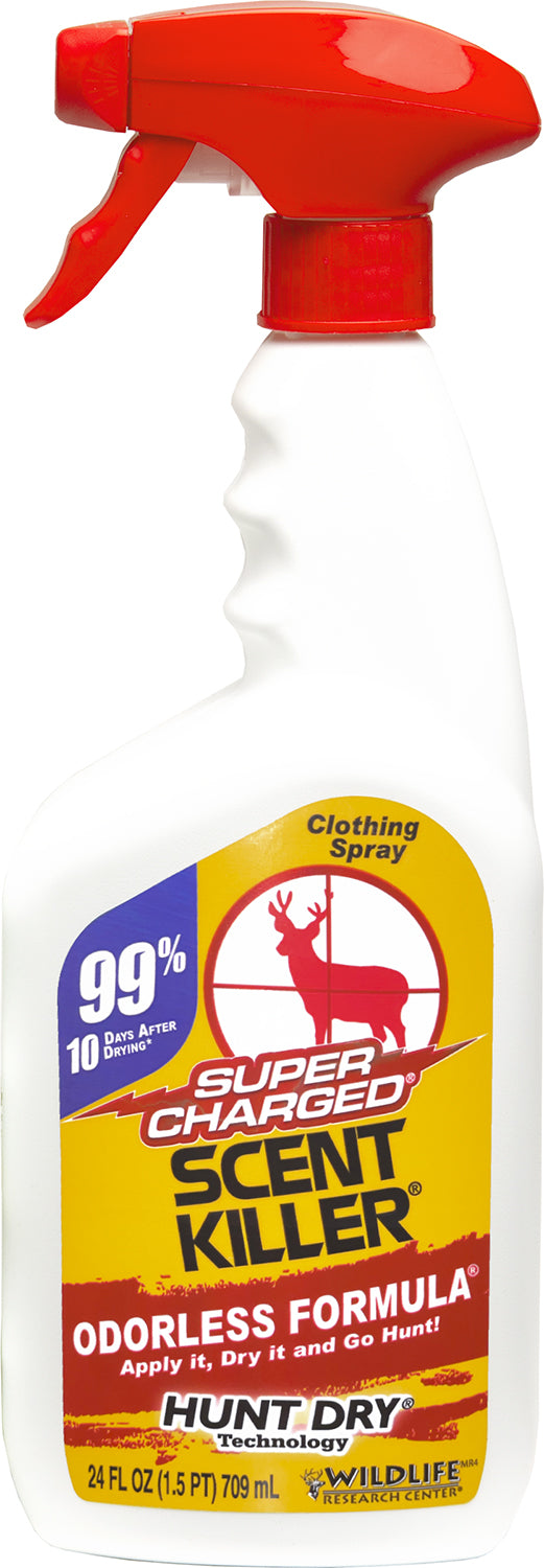 Wildlife Research Scent Killer Super Charged Odorless Trigger Spray 24oz