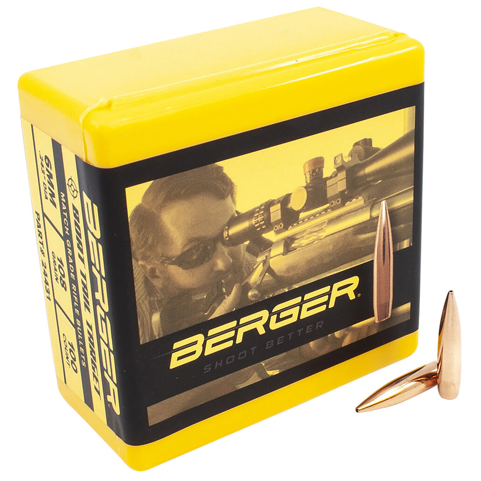 Berger Bullets 6mm 108gr Boat Tail Target Match Grade 100-Count Box