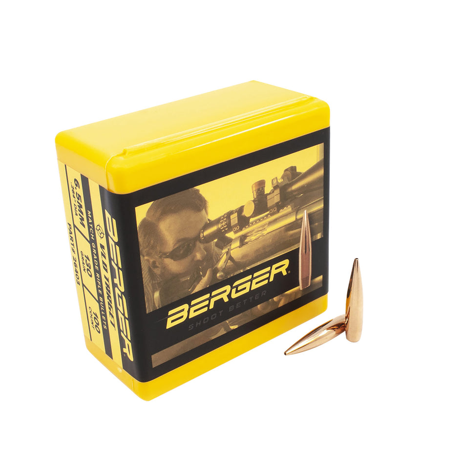 Berger Bullets 6.5 Creedmoor 130gr VLD Target Long Range 100-Count Box